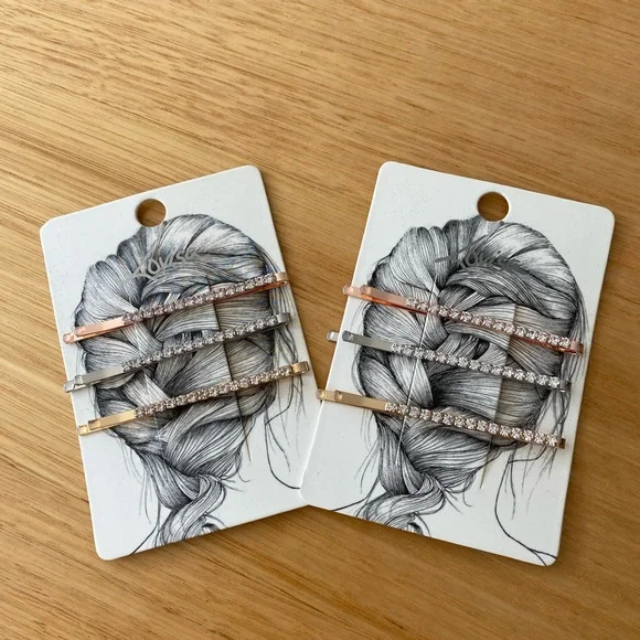 LOVISA | Diamanté hair clips - brand new never worn - Picture 2 of 4